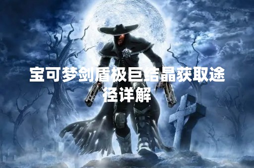 宝可梦剑盾极巨结晶获取途径详解