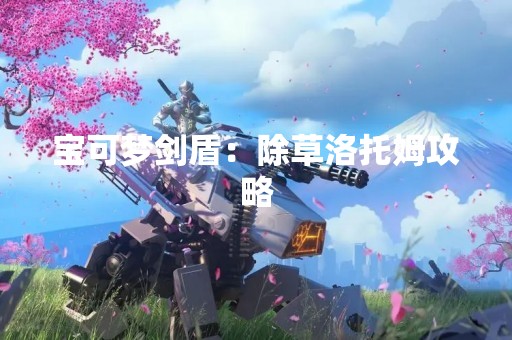 宝可梦剑盾：除草洛托姆攻略