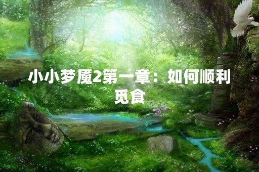 小小梦魇2第一章：如何顺利觅食