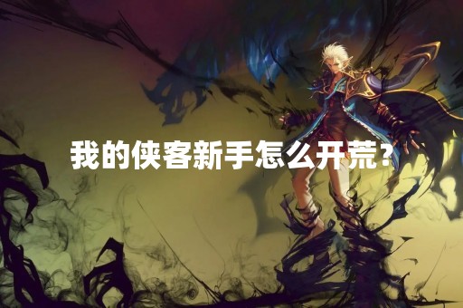 我的侠客新手怎么开荒？