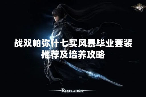 战双帕弥什七实风暴毕业套装推荐及培养攻略