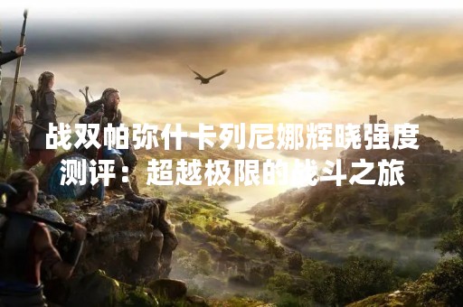 战双帕弥什卡列尼娜辉晓强度测评：超越极限的战斗之旅