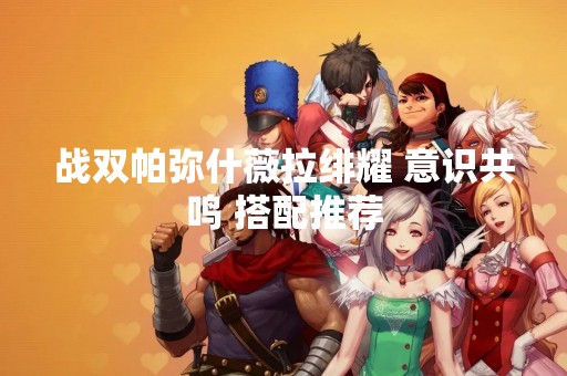 战双帕弥什薇拉绯耀 意识共鸣 搭配推荐