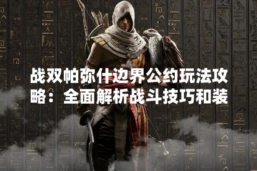 战双帕弥什边界公约玩法攻略：全面解析战斗技巧和装备选择