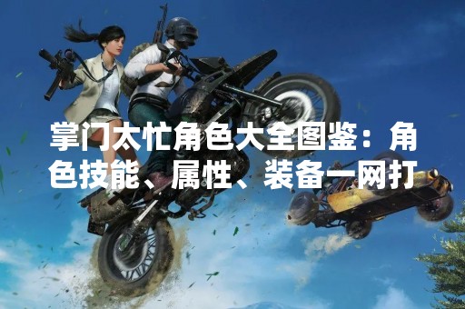 掌门太忙角色大全图鉴：角色技能、属性、装备一网打尽