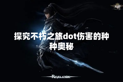 探究不朽之旅dot伤害的种种奥秘