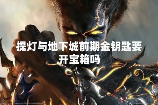 提灯与地下城前期金钥匙要开宝箱吗 提灯与地下城前期金钥匙要开宝箱吗