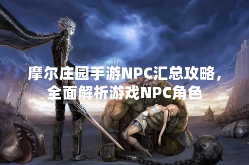 摩尔庄园手游NPC汇总攻略，全面解析游戏NPC角色