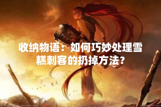 收纳物语：如何巧妙处理雪糕刺客的扔掉方法？