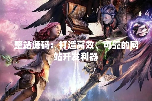 整站源码：打造高效、可靠的网站开发利器