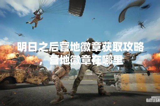 明日之后营地徽章获取攻略，营地徽章在哪里