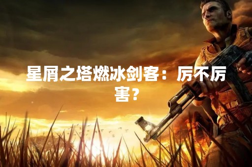 星屑之塔燃冰剑客：厉不厉害？