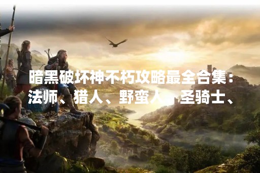 暗黑破坏神不朽攻略最全合集：法师、猎人、野蛮人、圣骑士、刺客、德鲁伊
