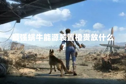 最强蜗牛能源装置橙贵放什么？