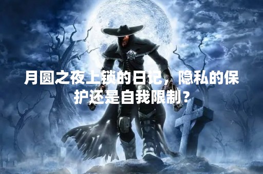 月圆之夜上锁的日记，隐私的保护还是自我限制？