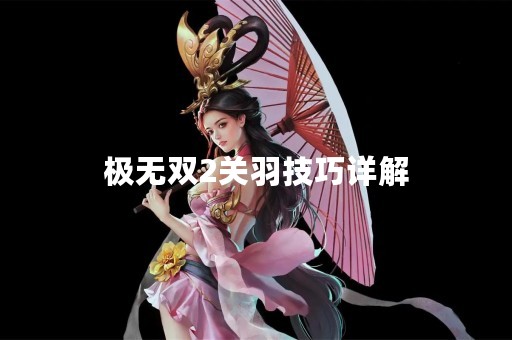 极无双2关羽技巧详解