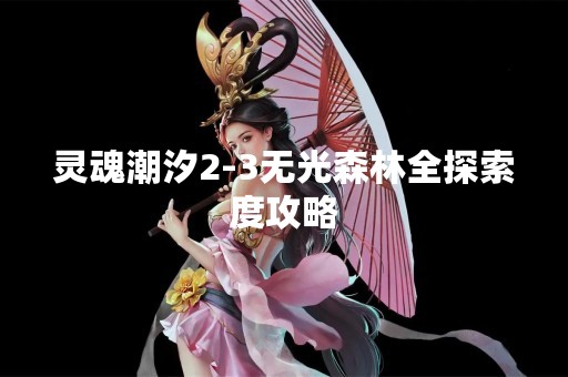 灵魂潮汐2-3无光森林全探索度攻略