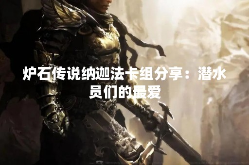 炉石传说纳迦法卡组分享：潜水员们的最爱