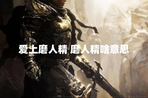 爱上磨人精 磨人精啥意思
