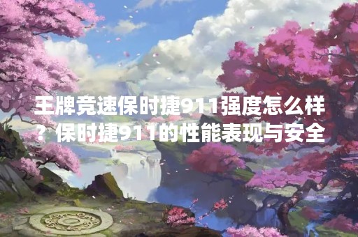 王牌竞速保时捷911强度怎么样？保时捷911的性能表现与安全性能详细解析！