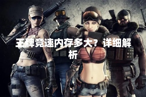 王牌竞速内存多大？详细解析