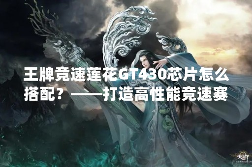 王牌竞速莲花GT430芯片怎么搭配？——打造高性能竞速赛车
