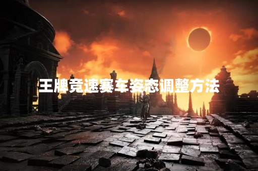 王牌竞速赛车姿态调整方法