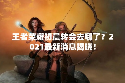王者荣耀初晨转会去哪了？2021最新消息揭晓！