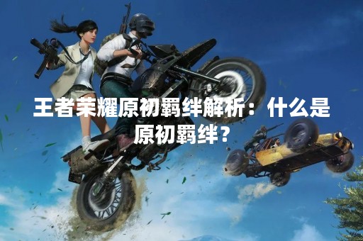 王者荣耀原初羁绊解析：什么是原初羁绊？