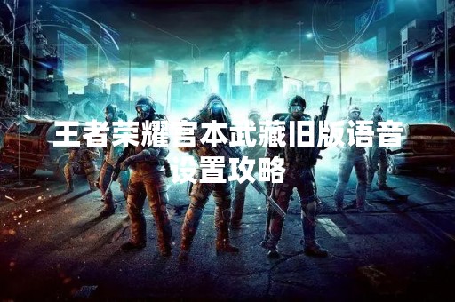 王者荣耀宫本武藏旧版语音设置攻略