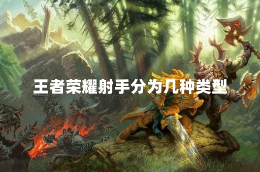 王者荣耀射手分为几种类型