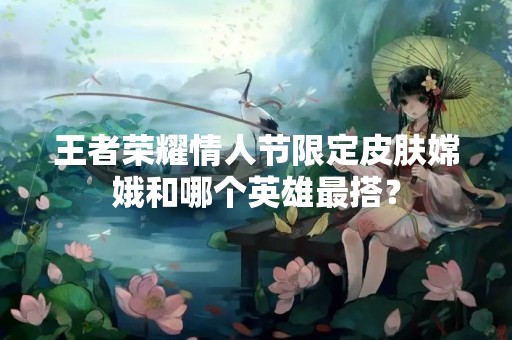 王者荣耀情人节限定皮肤嫦娥和哪个英雄最搭？