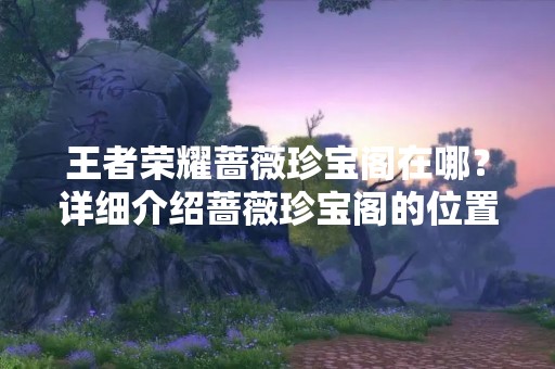 王者荣耀蔷薇珍宝阁在哪？详细介绍蔷薇珍宝阁的位置及特色