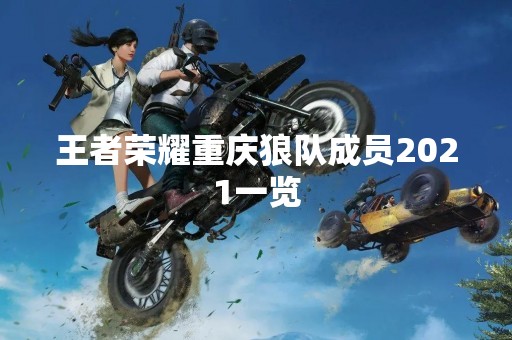 王者荣耀重庆狼队成员2021一览