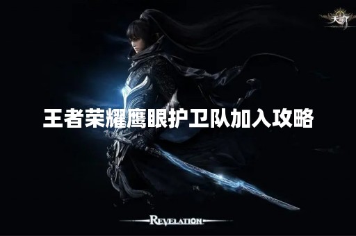 王者荣耀鹰眼护卫队加入攻略