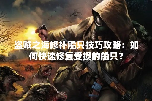 盗贼之海修补船只技巧攻略：如何快速修复受损的船只？