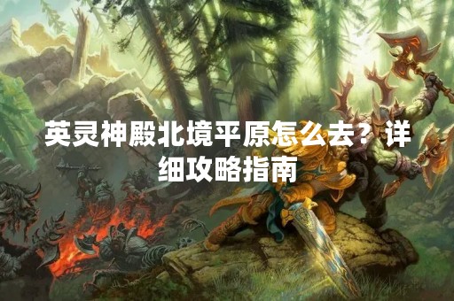 英灵神殿北境平原怎么去？详细攻略指南
