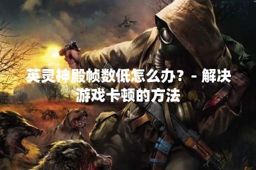 英灵神殿帧数低怎么办？- 解决游戏卡顿的方法