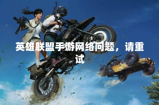 英雄联盟手游网络问题，请重试