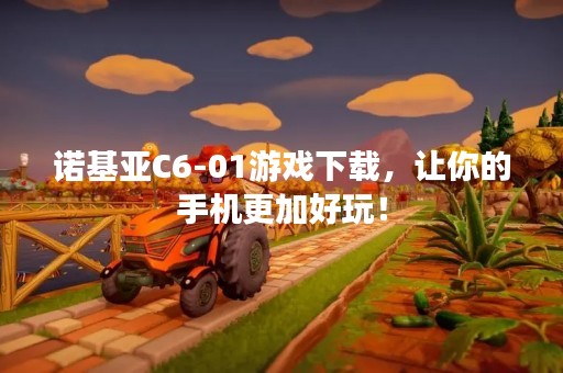 诺基亚C6-01游戏下载，让你的手机更加好玩！