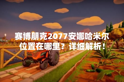 赛博朋克2077安娜哈米尔位置在哪里？详细解析！