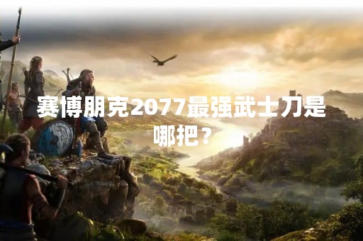 赛博朋克2077最强武士刀是哪把？