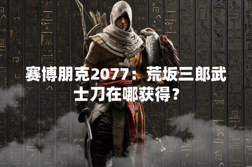 赛博朋克2077：荒坂三郎武士刀在哪获得？