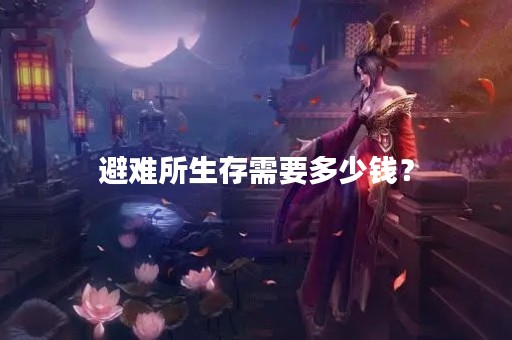 避难所生存需要多少钱？