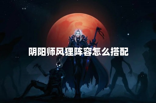 阴阳师风狸阵容怎么搭配
