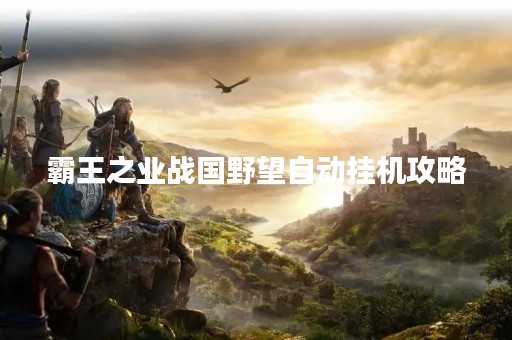 霸王之业战国野望自动挂机攻略