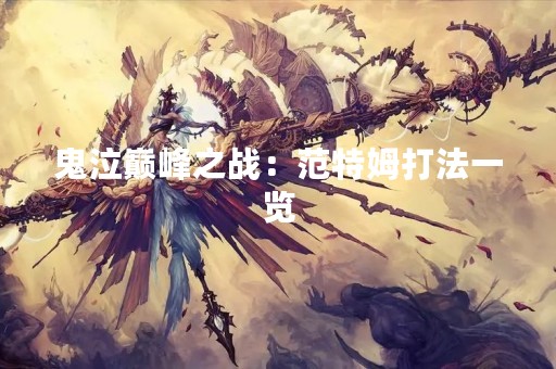 鬼泣巅峰之战：范特姆打法一览