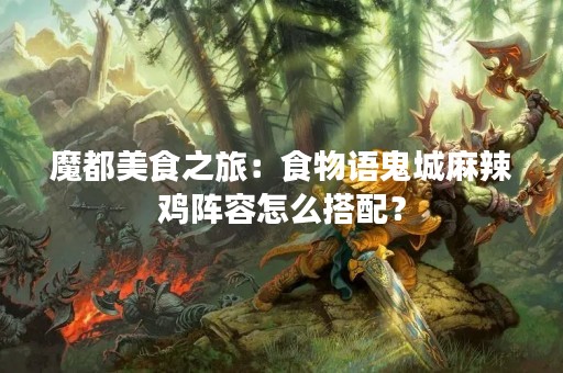 魔都美食之旅：食物语鬼城麻辣鸡阵容怎么搭配？