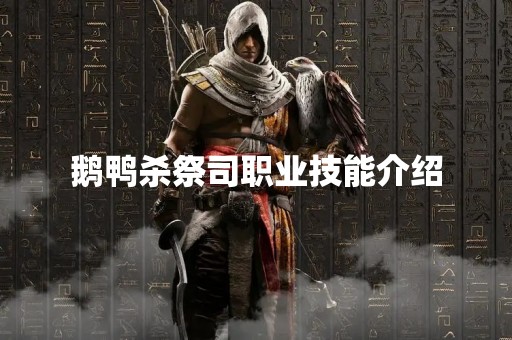 鹅鸭杀祭司职业技能介绍