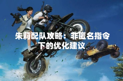  朱莉配队攻略：非匿名指令下的优化建议